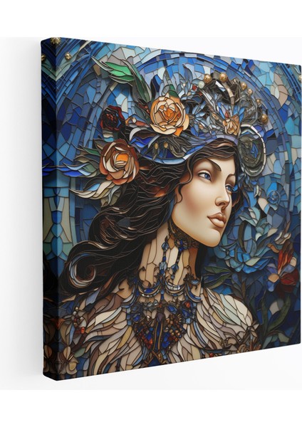 Rönesans Duvar Sanatı - Göz Alıcı Mozaik - Canlı Renkler Duvar Dekorasyonu