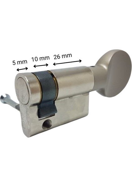 164 M Yarım Tip Mandallı Silindir 41 Mm fiyatları