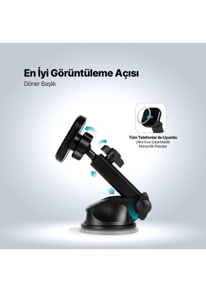 2TT35 Easy Drive Flex M Araç Içi Magsafe Uyumlu Telefon Tutucu modelleri