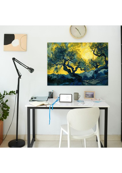 Zeytin Ağaçları Vincent Van Gogh Duvar Dekorasyonu - Vincent Van Gogh Zeytin Ağaçları Kanvas Ev Dekorasyonu fiyatları