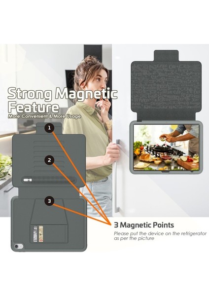 Apple iPad Air 11INÇ M2/m3 2025-2024 Kılıf Multifunction Leather Case fırsatları