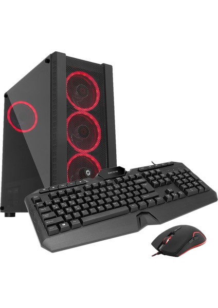 GM-5032 I5-12400F 32GB 1tb SSD Rtx 5060 8gbvga 500W Dos Oyuncu