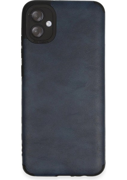 Samsung Galaxy A04E Kılıf Loop Deri Silikon - Lacivert - ASOY5821-8634