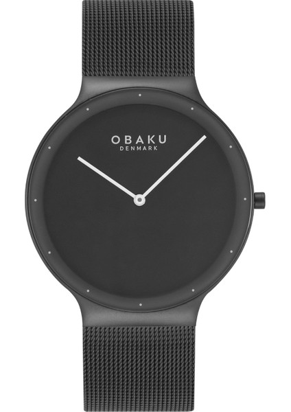 V307GXBBMB Quartz Hasır Siyah 40 mm Erkek Kol Saati