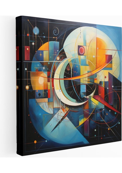 Uzay Yolları Kanvas Tablo