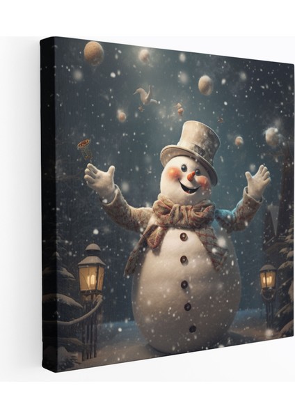 Renkli Deniz Manzaralı Kanvas Tablo - Dekoratif Duvar Sanatı