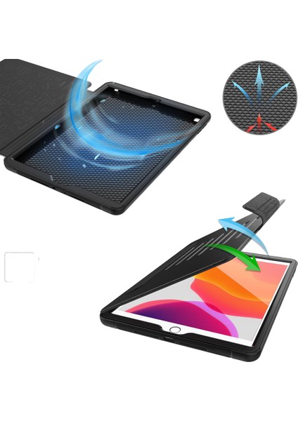 Apple iPad Air 13inç M2/M3 Kılıf Multifunction Leather Case A2836 A2837 A3006 fırsatları