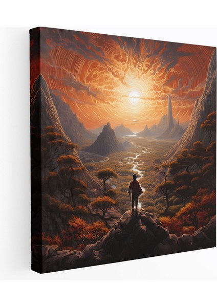 Şafak Horizon Duvar Dekorasyonu - Şafak Zarif Duvar Sanatı