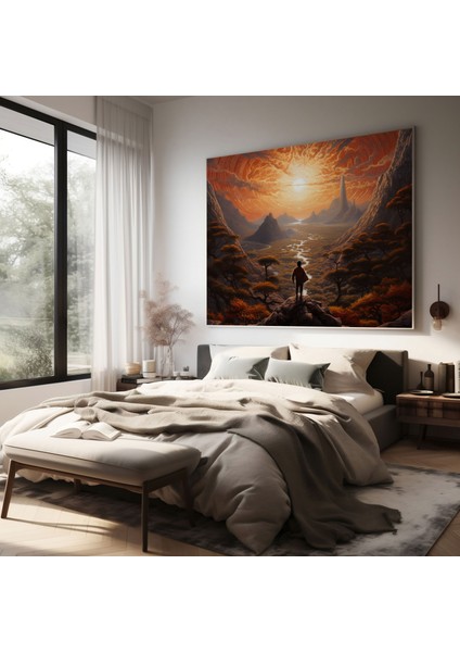 Şafak Horizon Duvar Dekorasyonu - Şafak Zarif Duvar Sanatı fiyatları