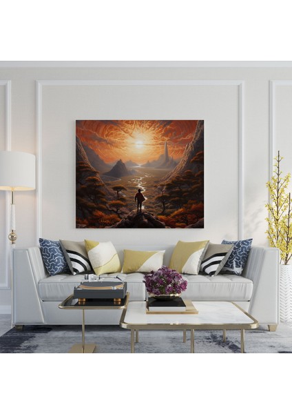 Şafak Horizon Duvar Dekorasyonu - Şafak Zarif Duvar Sanatı modelleri