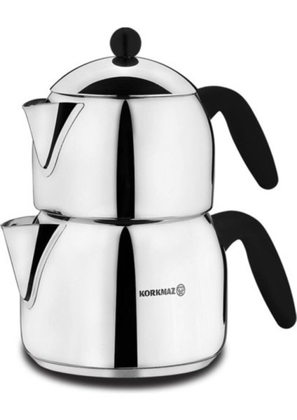 Orbit Maxi 2 lt Çaydanlık Seti - 18/10 Cr-Ni Paslanmaz Çelik, İndüksiyon Tabanlı, Ergonomik Saplı fiyatları
