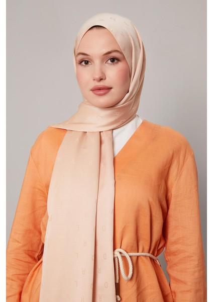 Pudra Mini Lvd Baskılı Jakarlı Şal modelleri