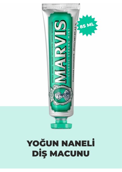 Koruyucu Diş Macunu 85 ml - Nane Ferahlatıcı Etkisi ve Diş Minesini Güçlendiren Özellikleri