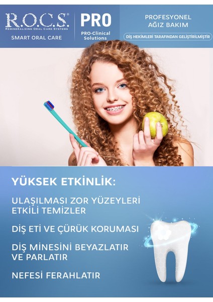 Pro Brackets & Ortho Diş Macunu - SLS İçermeyen, Güçlendirici ve Mineral Destekli, 74 gr, 1 Adet modelleri