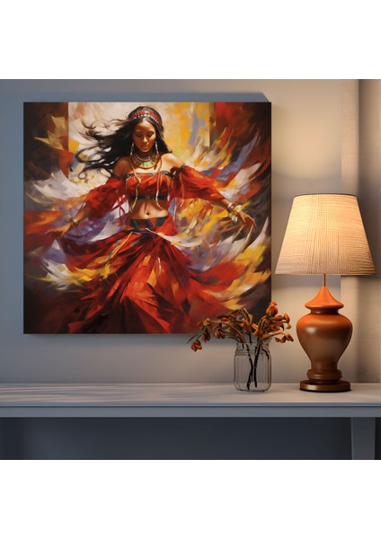Kızılderili Dansçının Ruhu Kanvas Tablo - Kızılderili Dansçı Duvar Sanatı fiyatları