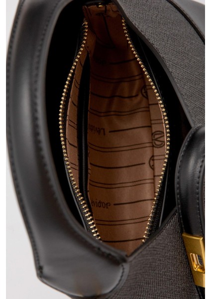 Siyah Gold Zincir Aksesuarlı El Çantası modelleri