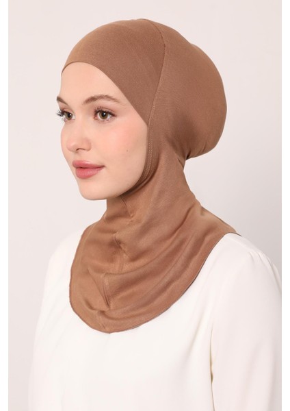 Karamel Hijabchi Boyunluklu Bone