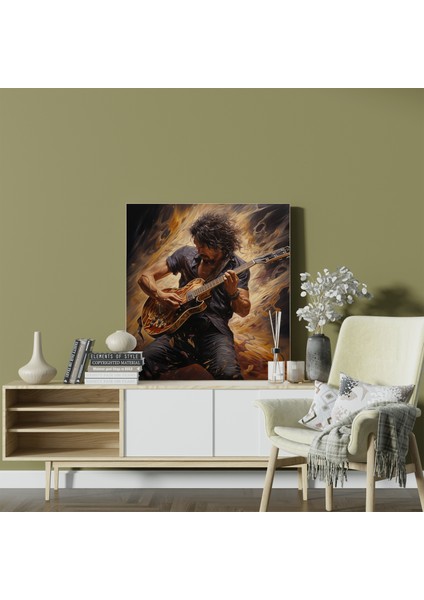 Gitar Ustası Kanvas Tablo fiyatları
