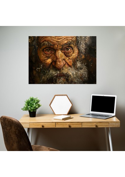 Rembrandt Yaşlı Adam Portre Duvar Dekorasyonu - Kanvas Tablo Sanatı modelleri