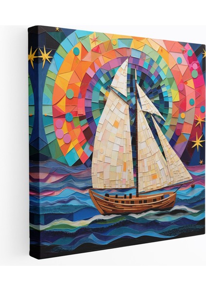 Denizci Canvas Tablosu - Canlı Hayalperestlik - Duvar Dekorasyonu Kanvas Tablo Canlı Renkler