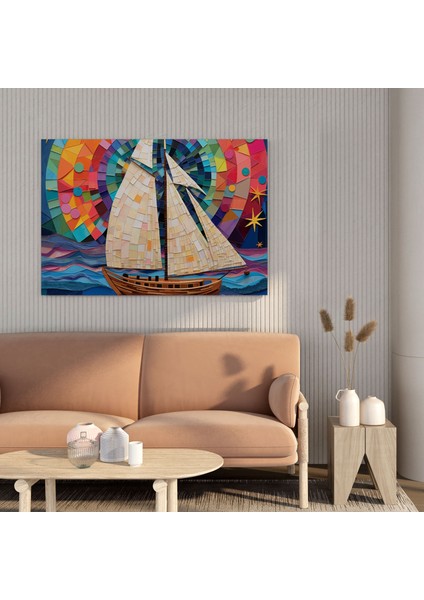 Denizci Canvas Tablosu - Canlı Hayalperestlik - Duvar Dekorasyonu Kanvas Tablo Canlı Renkler modelleri