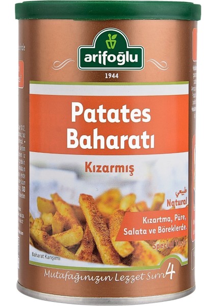 Kızarmış Patates Baharatı 200 gr Türkiye Menşeli Doğal Katkısız Gurme Lezzet Karışımı fiyatları