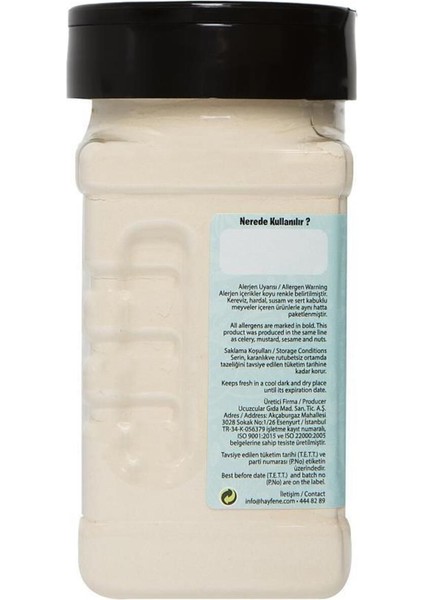 160 gr Yoğun Aromalı Doğal Sarımsak Tozu - Çin Menşeli