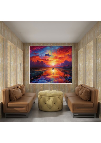 Canlı Şafak Duvar Sanatı - Şafak Duvar Sanatı Duvar Dekorasyonu Canlı modelleri