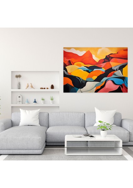 Volkan Manzara Sanatı - Görsel Olarak Etkileyici Volkan ve Volkanik Manzara Kanvas Tablo Sanatı fiyatları