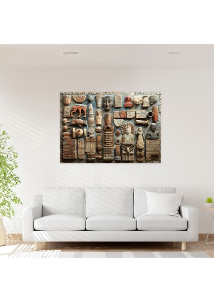 Sümerler Kanvas Tablo - Duvar Sanatı Ev Dekorasyonu modelleri