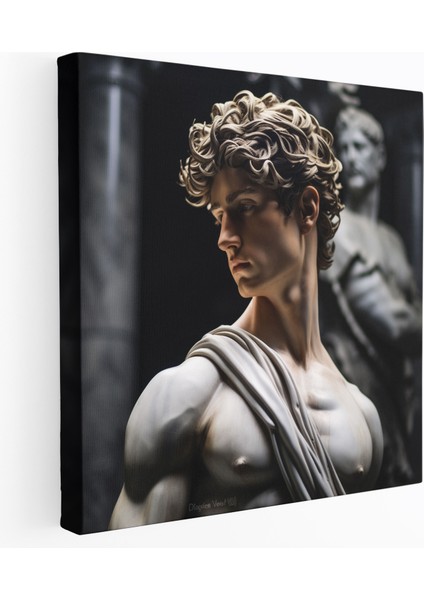 Rönesans Şaheseri Kanvas Tablo - Rönesans David Kanvas Duvar Sanatı
