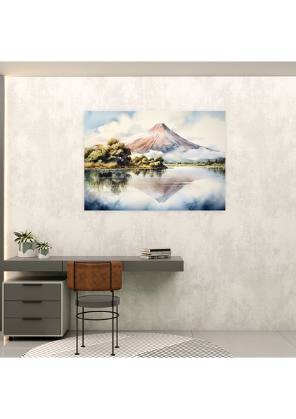 Sakin Volkan Duvar Sanatı - Kanvas Tablo Volkan Duvar Sanatı modelleri