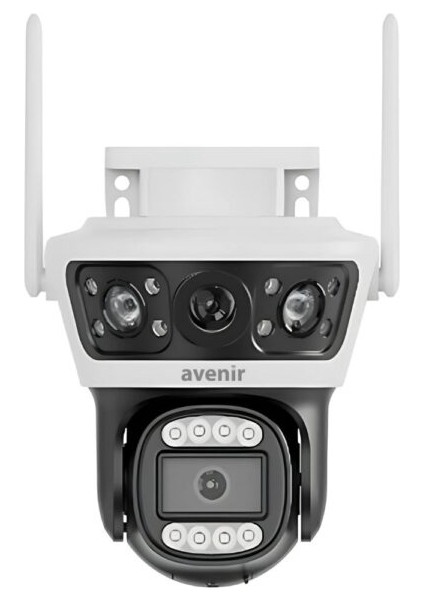 AV-S302 4mp 4mm Çift Kameralı Wifi Ptz Kamera