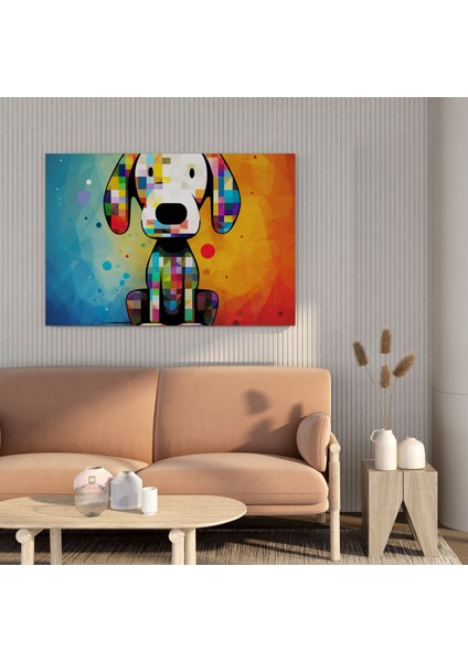 Snoopy Duvar Sanatı - Soyut Silüet Kanvas Tablo Baskı - Ev Dekorasyonu Kanvas Soyut Snoopy Silüeti fiyatları