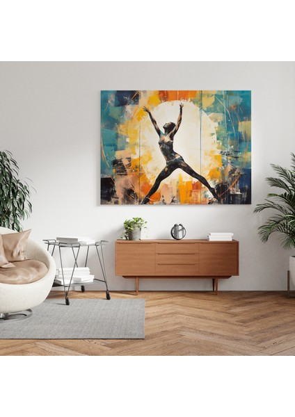 Modern Jimnastik Rutin Kanvas Tablo fiyatları