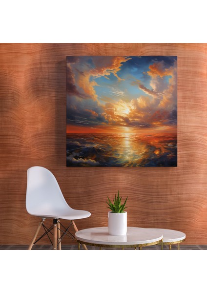Fırtınalı Şafak Duvar Dekorasyonu - Şafak Ev Dekorasyonu Fırtına Bulutları Duvar Dekorasyonu fiyatları