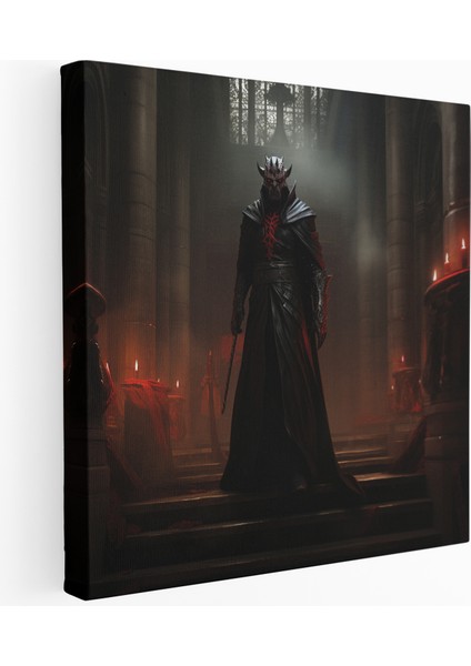 Darth Maul Gotik Şato Kanvas Tablo