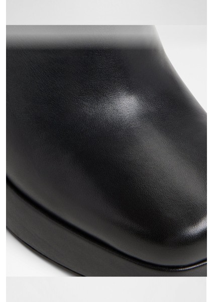 Vaylen Bot Yüksek Topuklu Botlar Şık Bot - Siyah