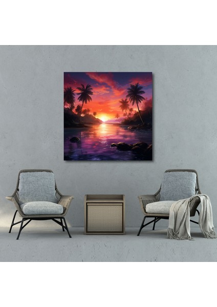 Gökyüzü Manzaralı Kanvas Tablo - Ev Dekorasyonu Için Modern Duvar Sanatı fiyatları