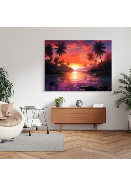 Gökyüzü Manzaralı Kanvas Tablo - Ev Dekorasyonu Için Modern Duvar Sanatı modelleri