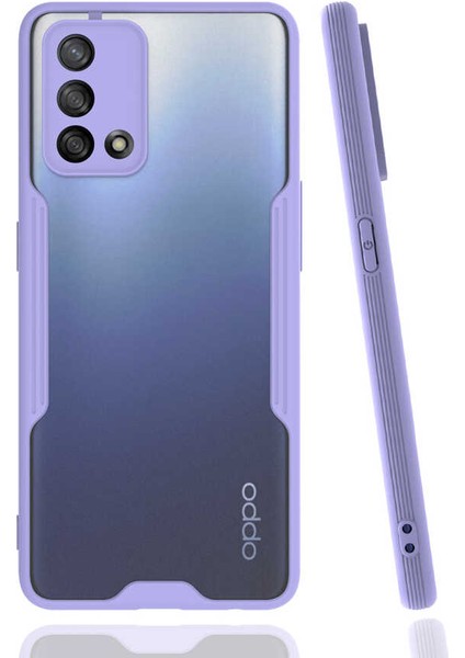Oppo A74 4g Kılıf Esnek Yumuşak Renkli Silikon Kamera Korumalı Kapak Parf