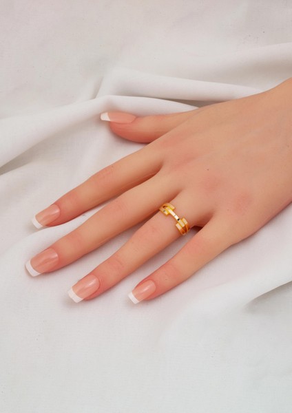 Tekli Kaburga Ajda Altın Yüzük 14 Ayar fiyatları