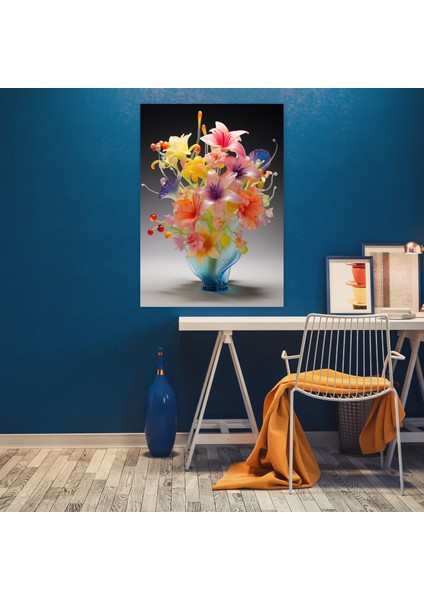 Gerçekçi Cam Heykel Kanvas Tablo - Gerçekçi Cam Heykel Kanvas Duvar Sanatı fiyatları