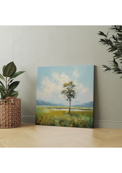 Esnek Ağaç Duvar Sanatı - Retros Kanvas Kanvas Duvar Sanatı Kanvas Tablo modelleri