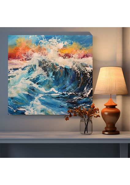 Efsanevi Doğa Manzarası Kanvas Tablo - Oturma Odası Dekorasyonu Için Doğa Temalı Kanvas Tablo modelleri