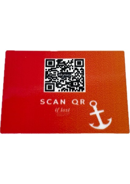 Kişiye Özel Qr - Denizci Etiketi - 2 Adet