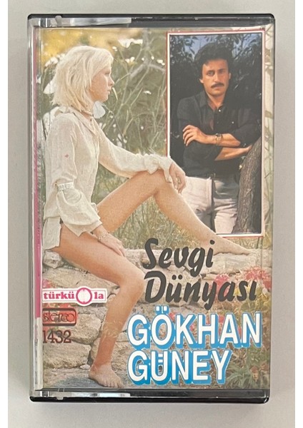 Gökhan Güney Sevgi Dünyası TÜRKÜOLA1432 Alman Baskı Kaset (Orjnal Dönem Alman Baskı Kaset)
