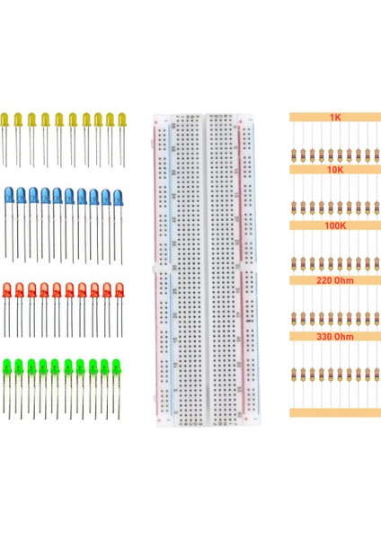Arduino Set 185 Parça Arduino Başlangıç Seti ( Malzeme Kutulu ) fırsatları
