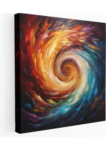 Spiritüel Kanvas Tablo - Soyut Yağlı Boya Duvar Sanatı - Ev Dekorasyonu Duvar Dekorasyonu