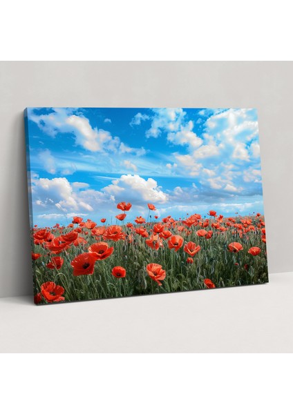 Van Gogh'un Gelincik Tarlası Tablosu - Kanvas Tablo Ev Dekorasyonu Için Van Gogh Sanatı